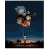 Картина по номерам "Венера, Марс, Сатурн"