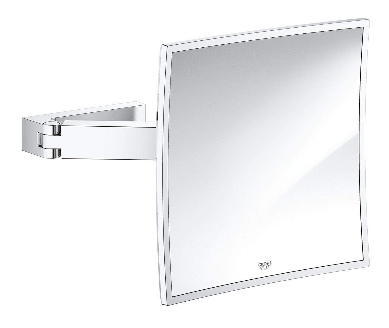 Косметичне дзеркало GROHE Selection Cube 40808000, настінне, з хромованим покриттям (40808000)