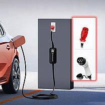 Зарядний пристрій AFYEEV для електромобілів Type 2 - CEE RED, 16A, 11 кВт, 3-фази, 5 м, фото 5