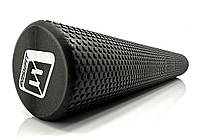 Массажный ролик EasyFit Foam Roller 90 см Черный