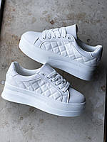 Женские кроссовки Sneakers Full White 1