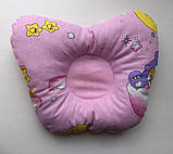 Подушка для новонароджених Небесна подорож рожева, Рожевий, для новонароджених, фото 3