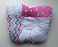 Подушка для новорожденных Зигзаги, для новонароджених