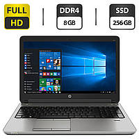 Ноутбук Б-класс HP ProBook 650 G2 / 15.6" (1920x1080) TN / Intel Core i5-6300U (2 (4) ядра | всё для тебя