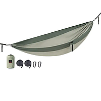 Туристичний одномісний гамак Naturehike (до 150 кг) Зелений