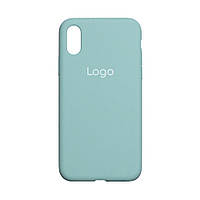 Чехол Silicone Case Full Size (AA) для iPhone Xr Цвет 21.Sea blue