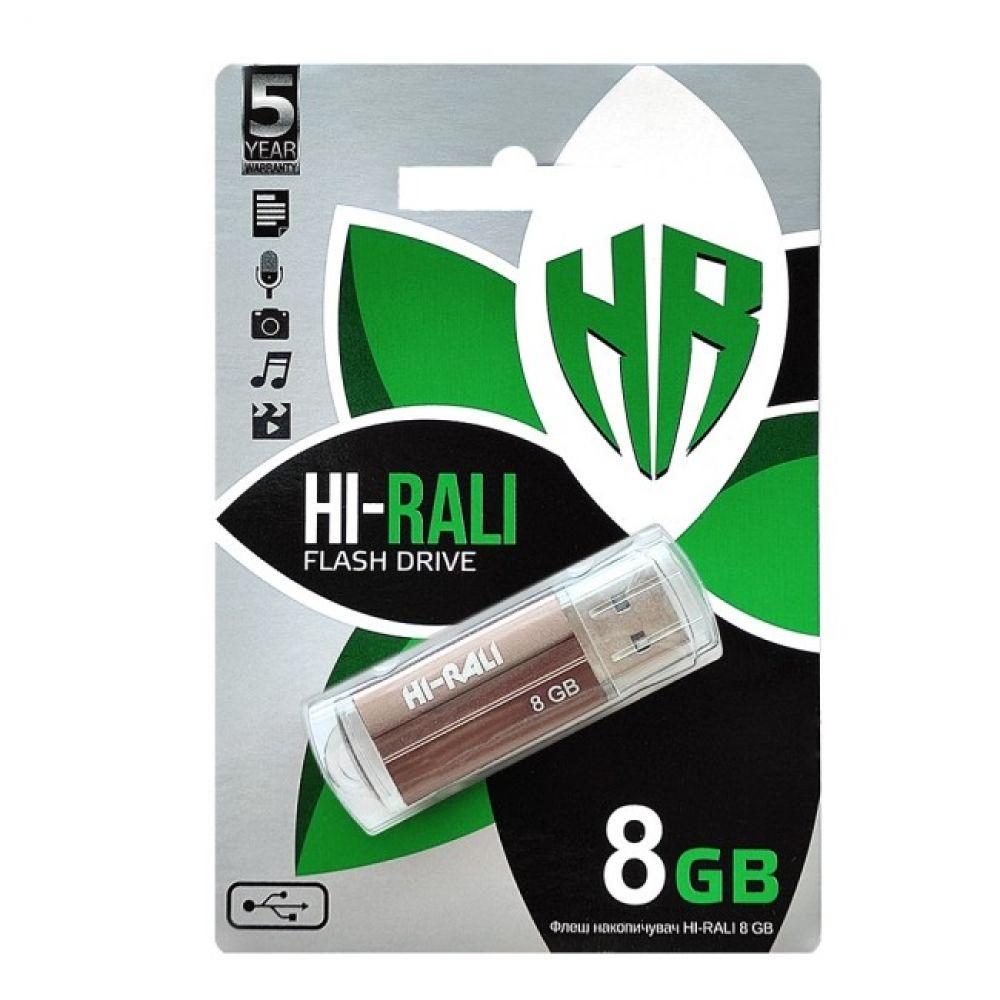 Накопитель USB Flash Drive Hi-Rali Corsair 8gb Цвет Чёрный - фото 2 - id-p1995221044