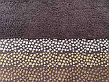 Рушник махровий гладкофарбований Мозаїка коричневий 50х90, 50х90, фото 2