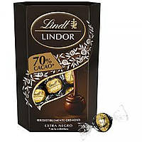 Шоколадные конфеты LINDOR BOMBONES 70% CACAO LINDT200гр. Доставка від 14 днів - Оригинал