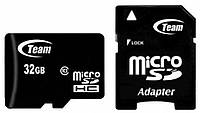 Карта памяти MicroSDHC 32GB Class 10 + adapter I'Pro