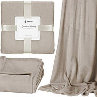 Плед-покрывало на кровать 150 x 200 см Springos Luxurious Blanket HA7204. Плед (покрывало) на диван I'Pro