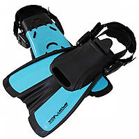 Ласты для плавания, дайвинга, снорклинга SportVida SV-DN0007JR-S размер 29-33 Black/Blue I'Pro