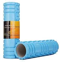 Масажний ролик Cornix EVA 45x14 см XR-0044. Валик для масажу спини, шиї, ніг, тіла. Рол для йоги, ролер