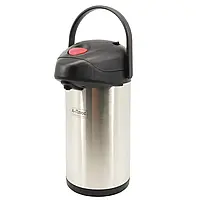 Термос помповий із неіржавкої сталі 4 л A-PLus 1609