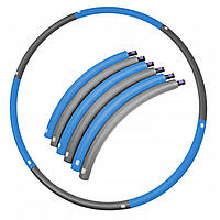 Обруч для похудения Hula Hoop SportVida 90 см 0,7 кг SV-HK0216. Хулахуп, обруч (круг) для талии I'Pro