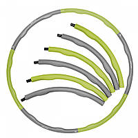 Обруч для похудения Hula Hoop SportVida 100 см 1.2 кг SV-HK0339. Хулахуп, обруч (круг) для талии I'Pro