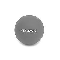Массажный мяч Cornix Lacrosse Ball 6.3 см XR-0120 Grey I'Pro