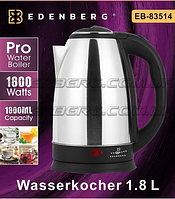 Электрический дисковый чайник Edenberg EB-83514 1.8 л 1800 Вт.
