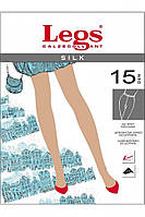 Колготки женские LEGS 201 SILK 15 Den 1/2, naturale