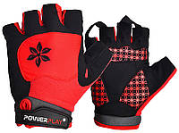 Велоперчатки женские PowerPlay 5284 A красные XS I'Pro
