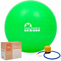 Мяч для фитнеса (фитбол) Majestic Sport 55 см Anti-Burst GVP5028/G I'Pro