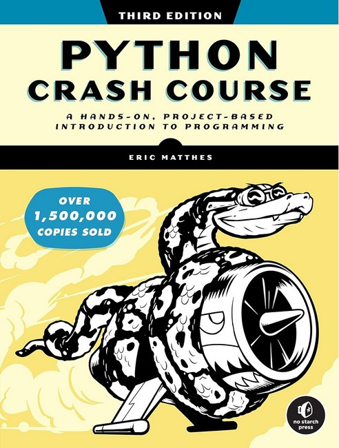 Python Crash Course, 3rd Edition: A Hands-On, Project-Based Introduction to Programming 3rd Edition, фото 1