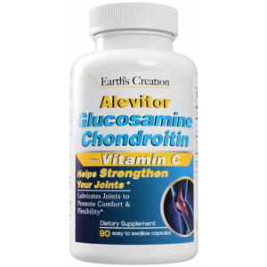 Glucosamine Chondroitin Pus Vitamin C Earth's Creation, 90 капсул