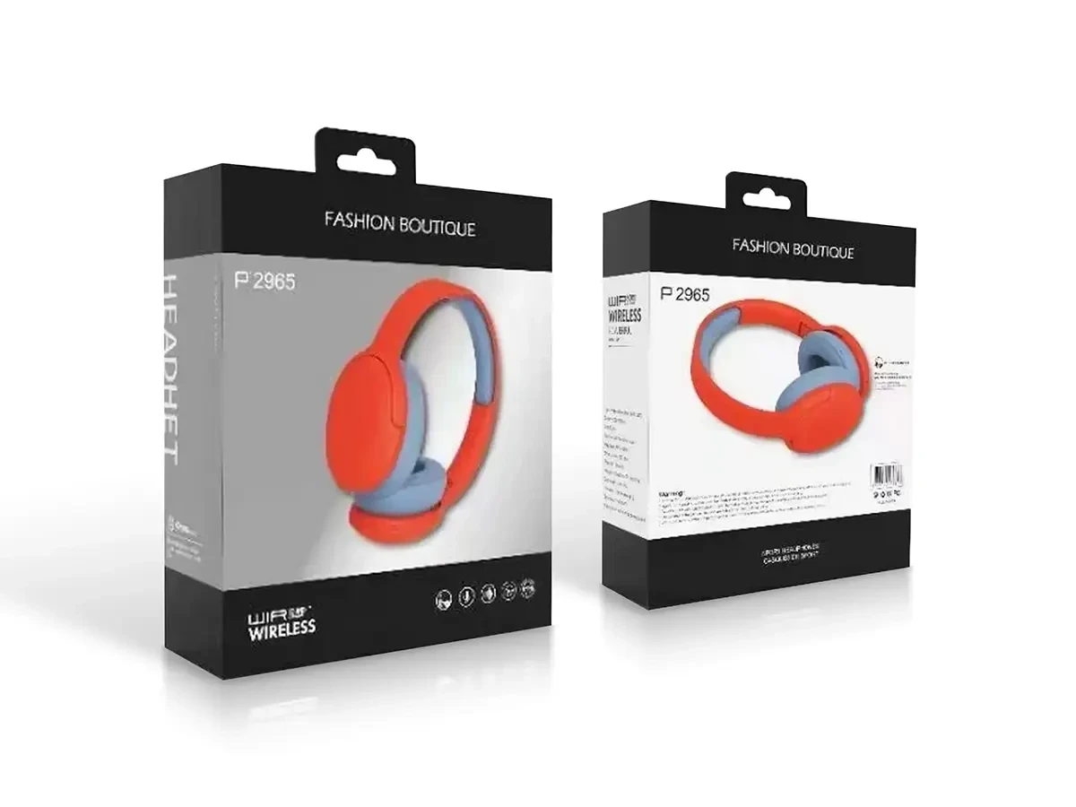 Навушники накладні з Bluetooth P2965 60шт 6918
