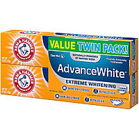 Зубная паста Arm & Hammer Advance White Anticavity Fluoride Toothpaste Clean Mint Twin Pack 6 oz (170 g) Each