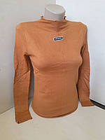 Кашемировый свитер Водолазка гольф женский Разные цвета р.42 - 48 терракота