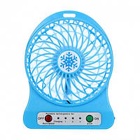 Мини-вентилятор Portable Fan Mini Голубой GS227