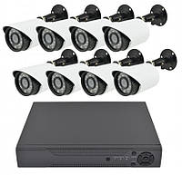 Комплект видеонаблюдения на 8 камер CCTV DVR KIT 945 GS227
