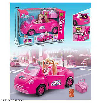 Авто для ляльки з лялькою та твариною 9045-2