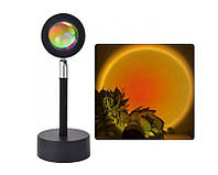Проекционная лампа Sunset Lamp Оранжевая GS227