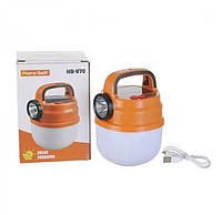 Светильник светодиодный подвесной фонарик аккумуляторный Hurry Bolt HB-V70 оранжевый GS227