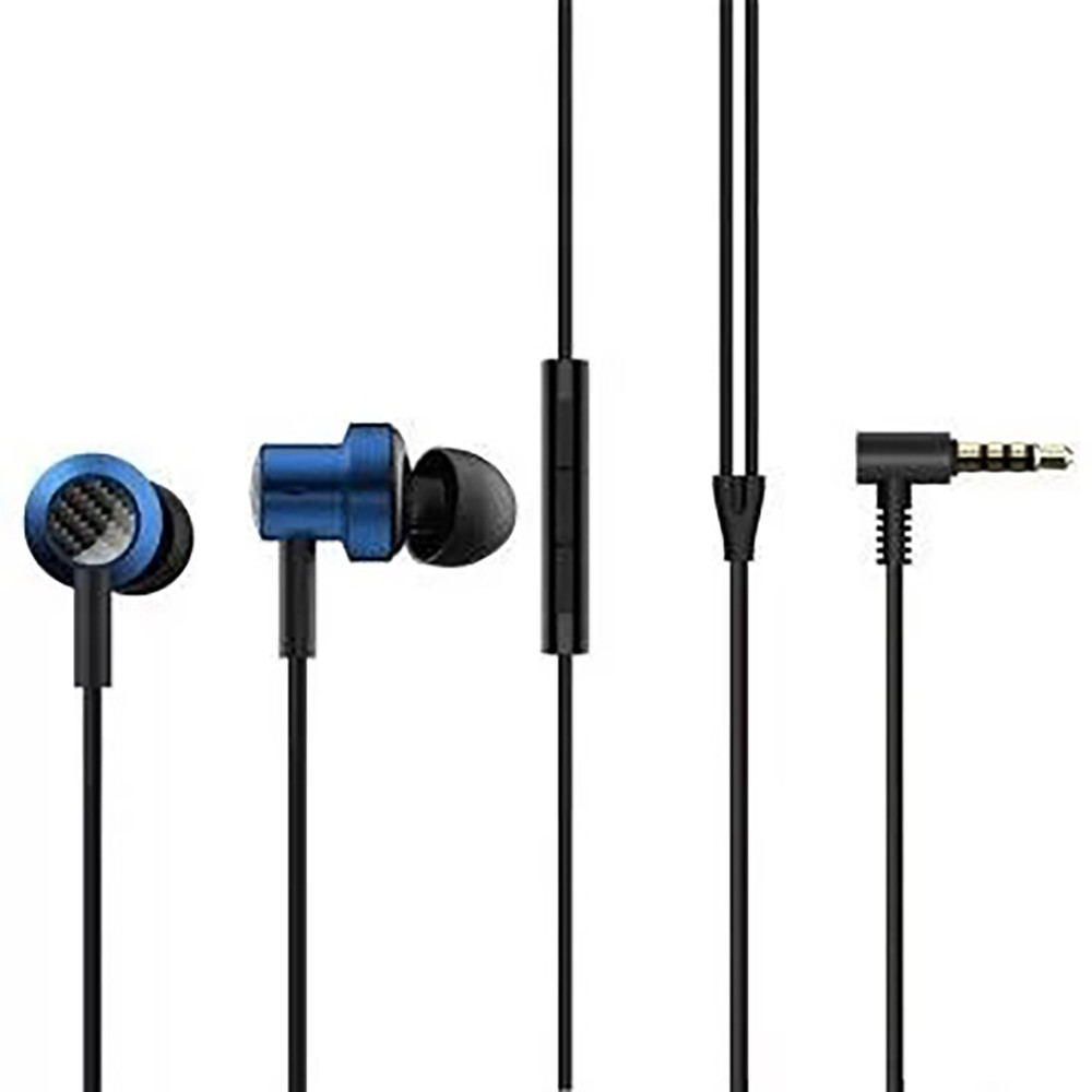 Навушники з мікрофоном Xiaomi Double Dynamic Earphone SDQEJ06WM Blue (6934177723124)