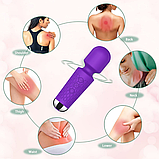 Жіночий вібратор мікрофон міні, Вібростимулятор кліторний і вагінальний масажер, Інтимні іграшки, фото 6