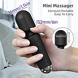 Жіночий вібратор мікрофон міні, Вібростимулятор кліторний і вагінальний масажер, Інтимні іграшки, фото 10