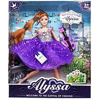 Кукла "Alyssa" со скрипкой (28 см) [tsi223085-ТCІ]