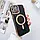 Черный  чохол Plating Luxury  для iPhone 14 pro max, силиконовый прозрачный чехол для айфон 14 про мах, фото 4