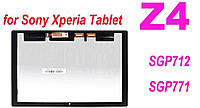 Модуль Sony Z4 Tablet SGP771, SGP712 Xperia, черный, дисплей + тачскрин