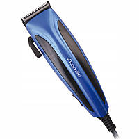 Машинка для стрижки волос Kamille 240 Вт триммер 4 насадки регулировка длины синій