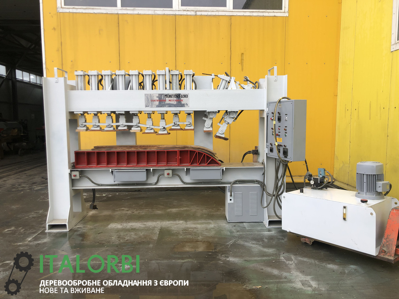 Прес гідравлічний з генератором частоти Montorfano MHUNP30, фото 1