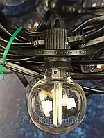 Светодиодная ZOTOYI LED-G40-1W-E12 30 м 50 ламп, уличная, подвесная