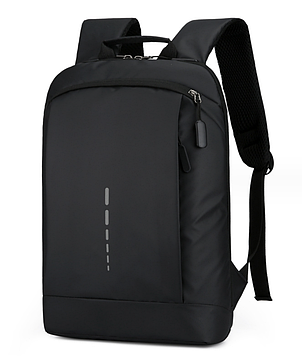 Чоловічий рюкзак для спорту / Рюкзак міський дорожній / Рюкзак для ноутбука Чорний