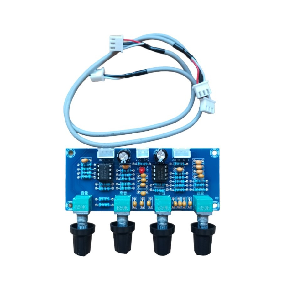 Темброблок стереопідсилювач XH-A901 NE5532 DC12-24V, фото 1