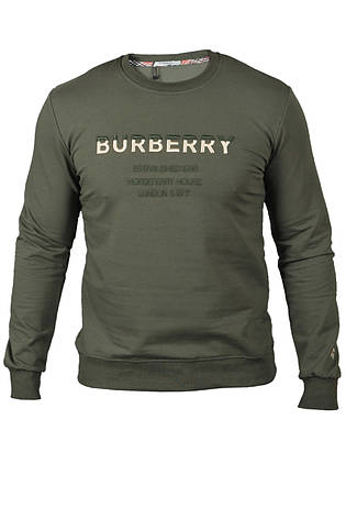Світшот чоловічий Burberry 23-K-8629 хакі S, фото 1