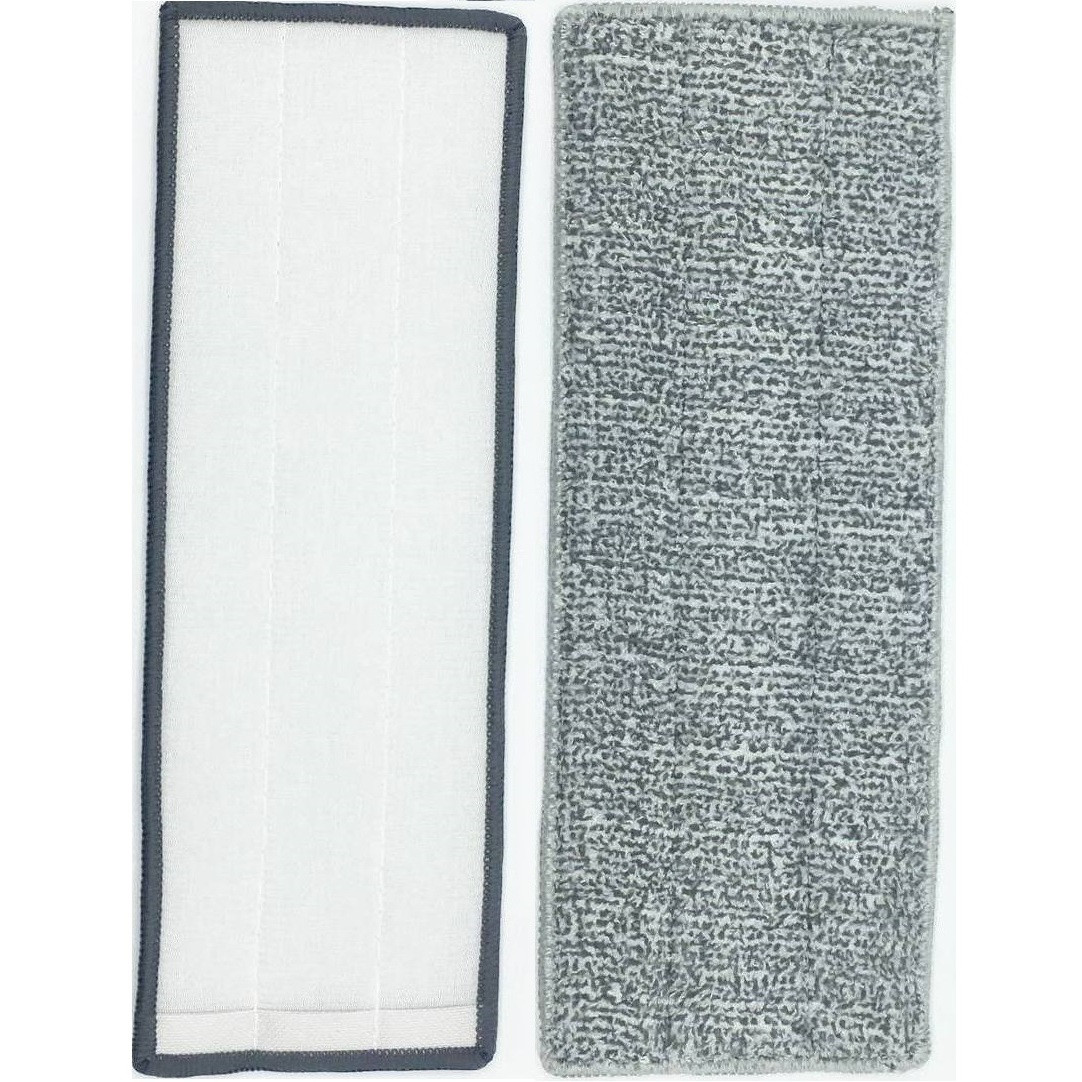 Насадка на плоску швабру з одностороннім кріпленням Easy Mop мікрофібра 32*11 см, фото 1