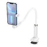 Тримач для мобільного HOCO HD4 Seaview mobile phone lazy holder White, фото 3