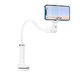 Тримач для мобільного HOCO HD4 Seaview mobile phone lazy holder White, фото 4
